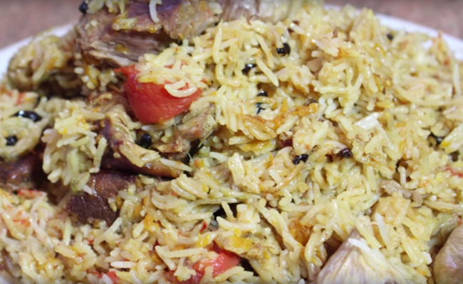 Маклюбе – арабський плов з баклажанами