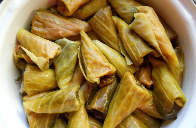 Квашені голубці з морквою. Смакують і під горілку, і у піст