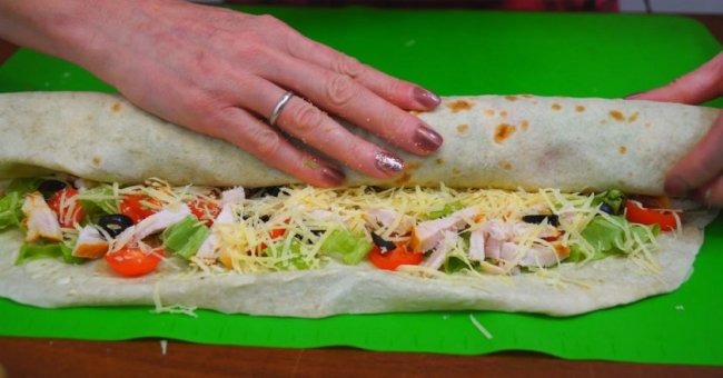 Смачні закуски з лаваша. 26 рецептів начинки