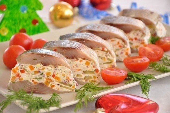Готуємо фарширований оселедець. Чудова закуска до святкового столу